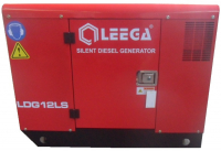 Дизельный генератор АМПЕРОС LDG12 LS 3 фазы в кожухе 