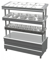 Диспенсер для столовых приборов, хлеба и подносов Gastrolux ДП-146/L