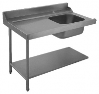 Стол для грязной посуды Elettrobar PAL 120 SX