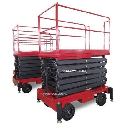 Ножничный подъемник QX-050-140 OXLIFT 14000 мм 500 кг 